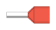 Twin 1.5mm² Cable, Red Insulation, 8mm Pin Length