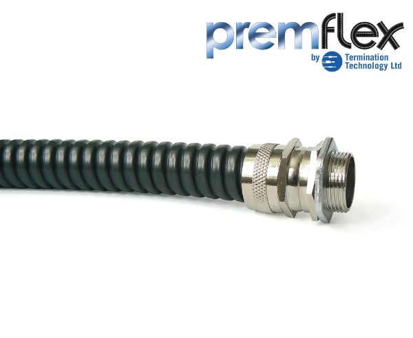 Premflex M20 Galv PVC Conduit, 10m Pack with Swivel Glands