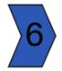 Number 6 (Colour Coded Blue)