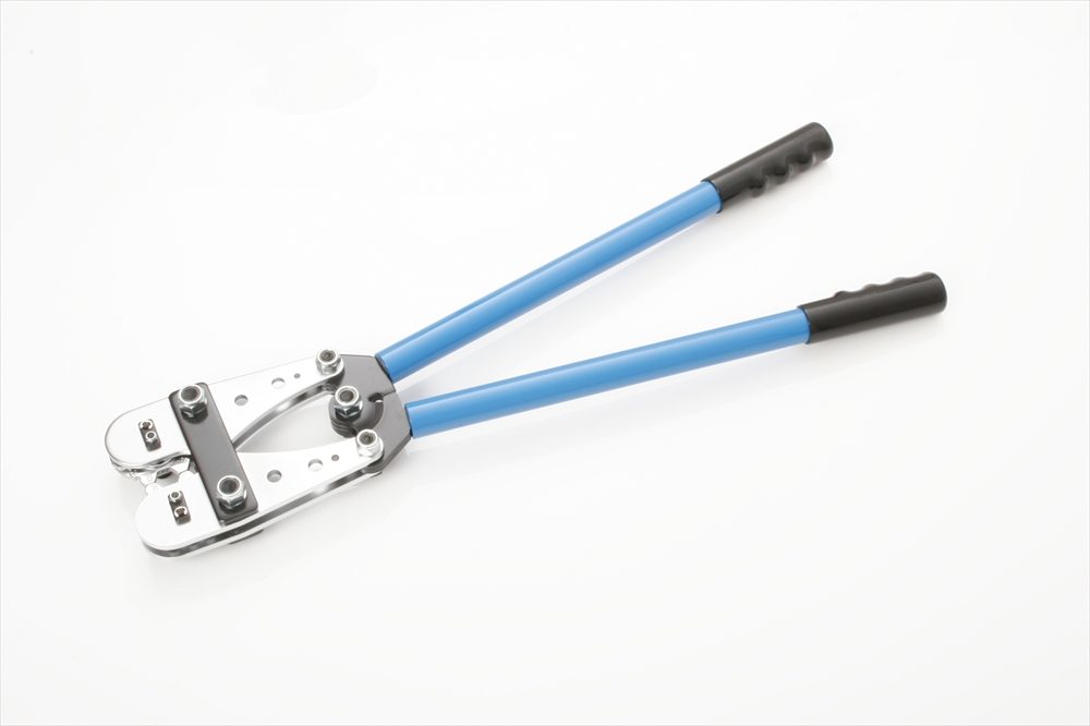 Heavy Duty Crimp Tool for 10-120mm² Non-Insulated Terminals - Termination  Technology Ltd