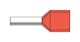 Twin 1.0mm² Cable, Red Insulation, 8mm Pin Length