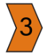 Number 3 (Colour Coded Orange)