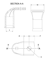 70mm² Cable Entry, M8 Hole, Right Angled