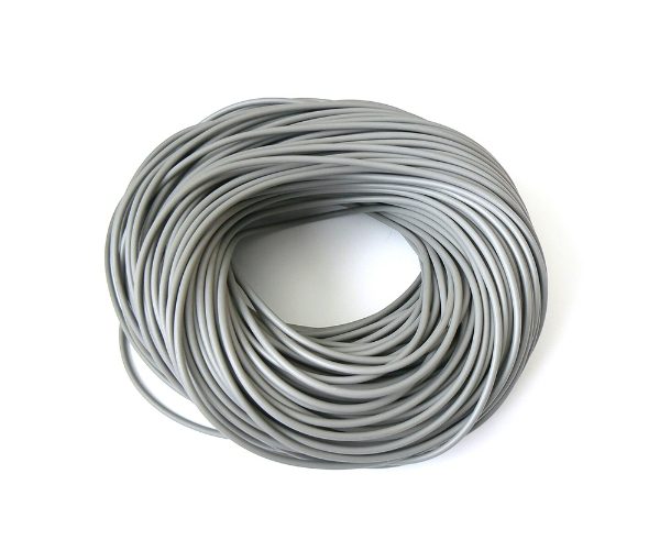 5mm Diameter, Grey, 100m Hank