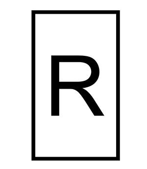 Refill Letter R
